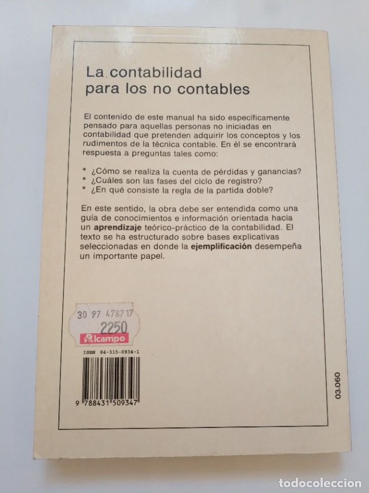 Libros de segunda mano: LA CONTABILIDAD PARA LOS NO CONTABLES - Foto 5