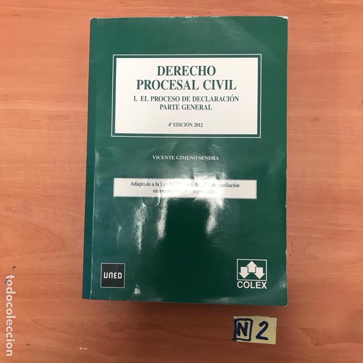 Libros de segunda mano: Derecho procesal civil - Foto 1