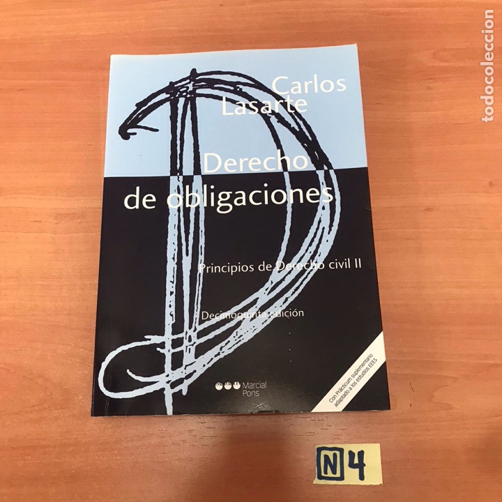 Libros de segunda mano: Derecho de obligaciones - Foto 1