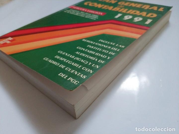 Libros de segunda mano: PLAN GENERAL DE CONTABILIDAD 1991 - Foto 3