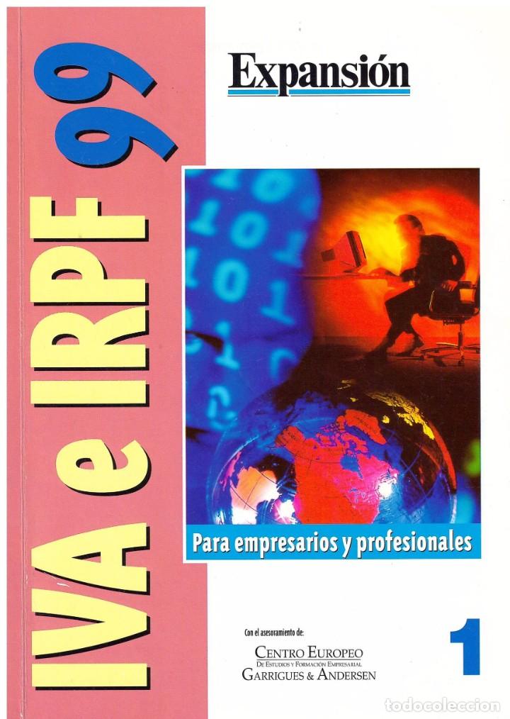 Libros de segunda mano: Manual pr&aacute;ctico IVA e  1999. Expansi&oacute;n. - Foto 1