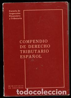 Libros de segunda mano: Compendio de derecho tributario espa&ntilde;ol - Foto 1