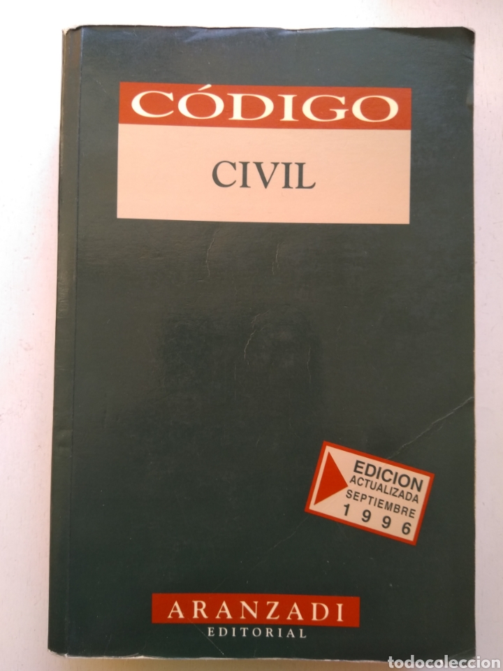 Libros de segunda mano: C&Oacute;DIGO CIVIL 1996/ARANZADI - Foto 1