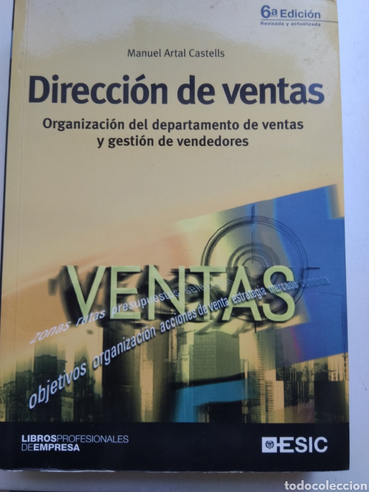 Libros de segunda mano: DIRECCI&Oacute;N DE VENTAS/MANUEL ARTAL CASTELLS - Foto 1