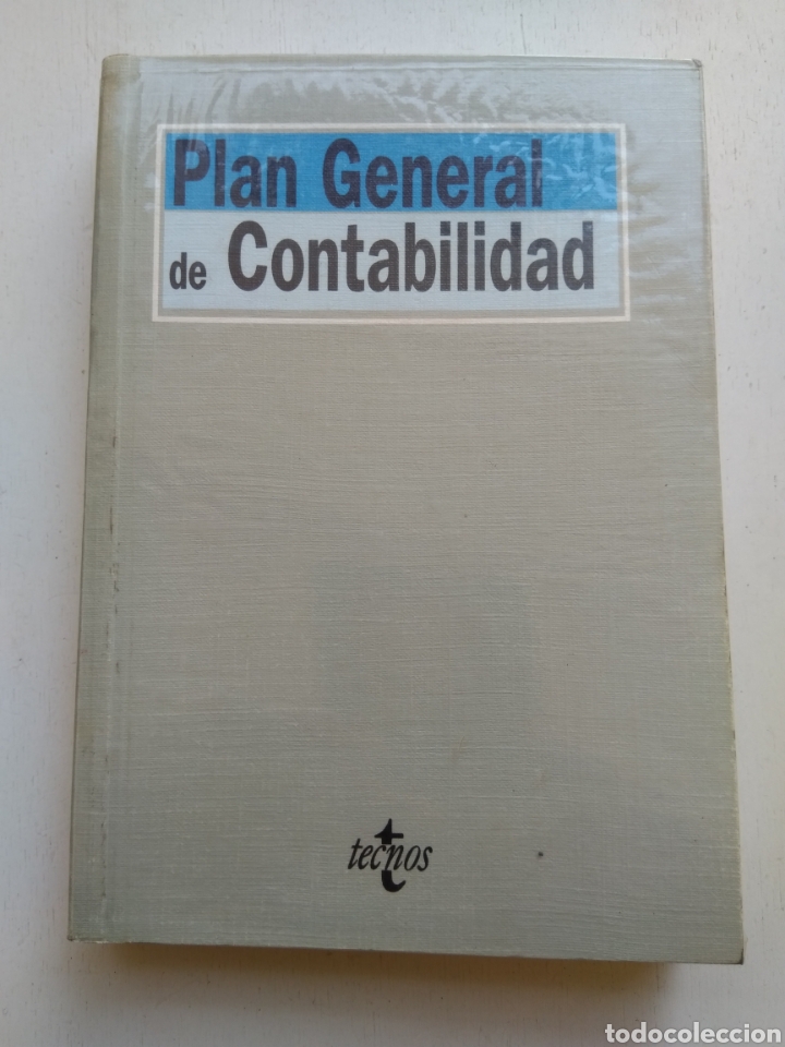 Libros de segunda mano: PLAN GENERAL DE CONTABILIDAD/TECNOS - Foto 1