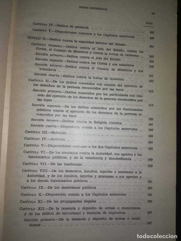Libros de segunda mano: Comentarios al C&oacute;digo Penal - A. Quintano Ripolles - Foto 4