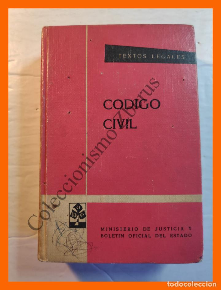 Libros de segunda mano: CODIGO Civil . Edicion Oficial - Foto 1
