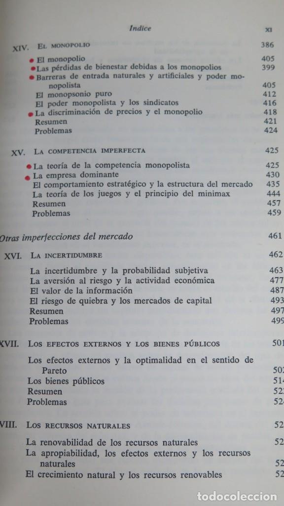 Libros de segunda mano: MICROECONOM&Iacute;A. JAMES P. QUIRK - Foto 6