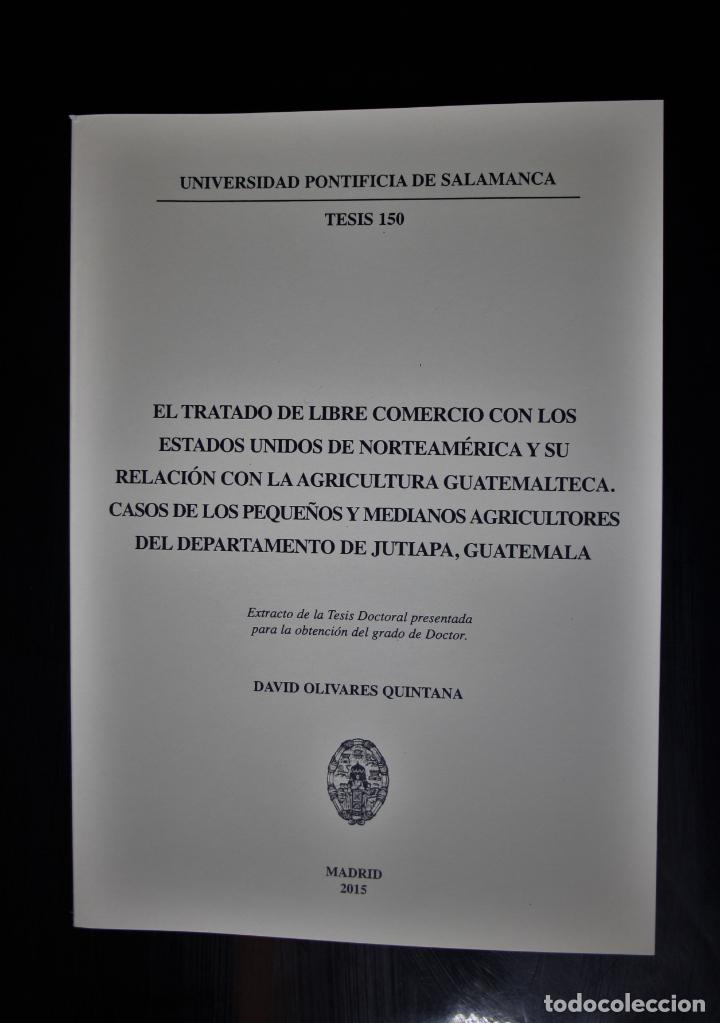 Libri di seconda mano: El tratado de libre comercio con los EE. UU. Y su relaci&oacute;n con la agricultura guatemalteca. Extracto