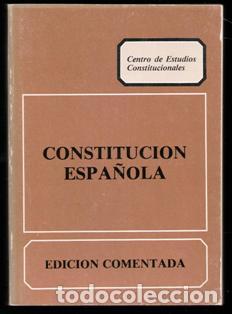 Libros de segunda mano: Constituci&oacute;n Espa&ntilde;ola. Edici&oacute;n comentada - Foto 1