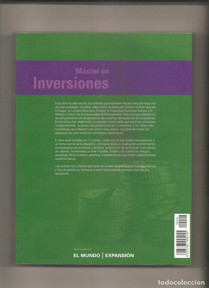 Libros de segunda mano: JAMES PICKFORD. MASTER EN INVERSIONES - Foto 2