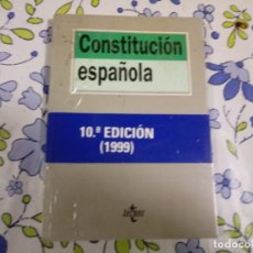 Libros de segunda mano: CONSTITUCION ESPAÑOLA 10º EDICION 1999