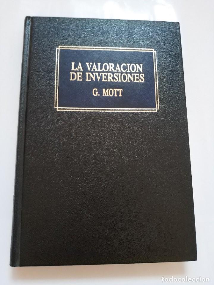 Libros de segunda mano: LA VALORACION DE INVERSIONES.- G. MOTT - Foto 1