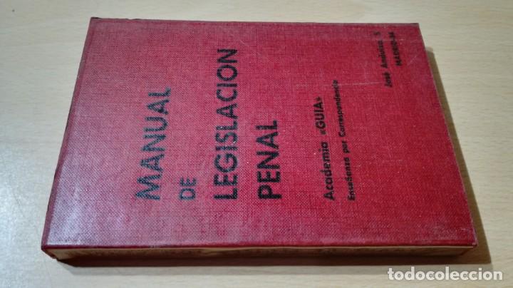 Gebrauchte B&uuml;cher: MANUAL DE LEGISLACION PENAL - ACADEMIA GUIA - 	 / 	B802