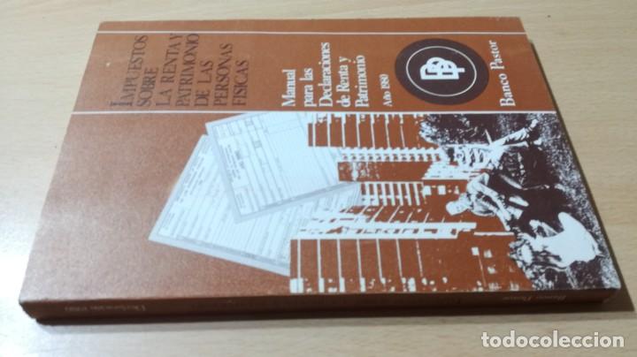Gebrauchte B&uuml;cher: 1980 MANUAL DECLARACIONES RENTA Y PATRIMONIO - BANCO PASTOR	 / 	B802