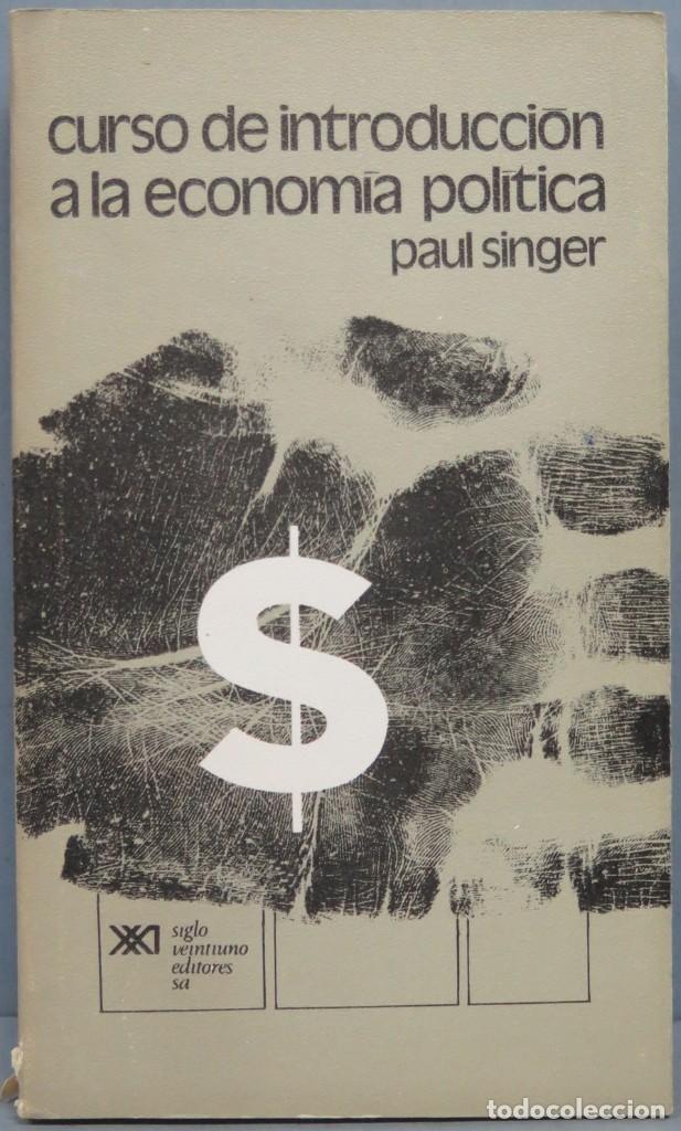 Second hand books: CURSO DE INTRODUCCION A LA ECONOMIA POLITICA. SINGER