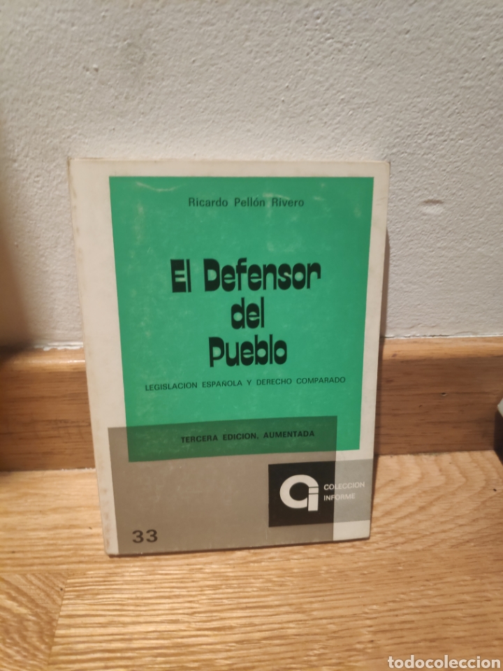 Libros de segunda mano: El defensor del pueblo Ricardo pell&oacute;n Rivero - Foto 1