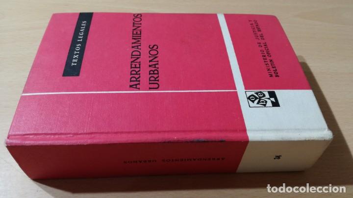 Gebrauchte B&uuml;cher: ARRENDAMIENTOS URBANOS - MINISTERIO DE JUSTICIA BOE TEXTOS LEGALES		LL505