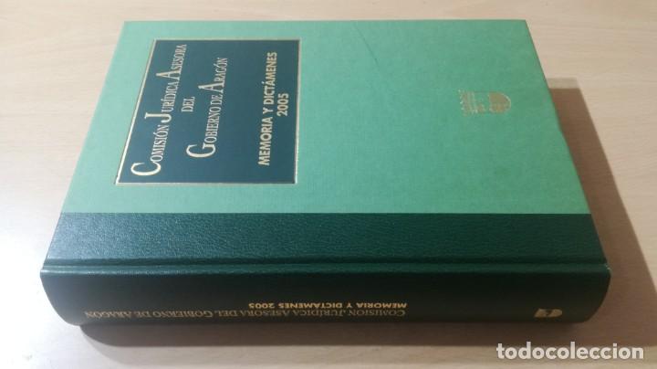 Gebrauchte B&uuml;cher: COMISION JURIDICA ASESORA GOBIERNO ARAGON MEMORIAS Y DICTAMENTES 2005		TXT80