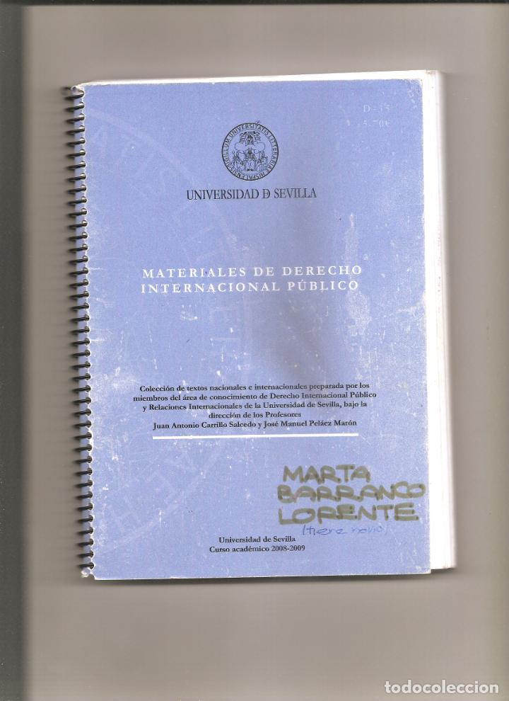 Libros de segunda mano: MATERIALES DE DERECHO INTERNACIONAL PUBLICO - Foto 1