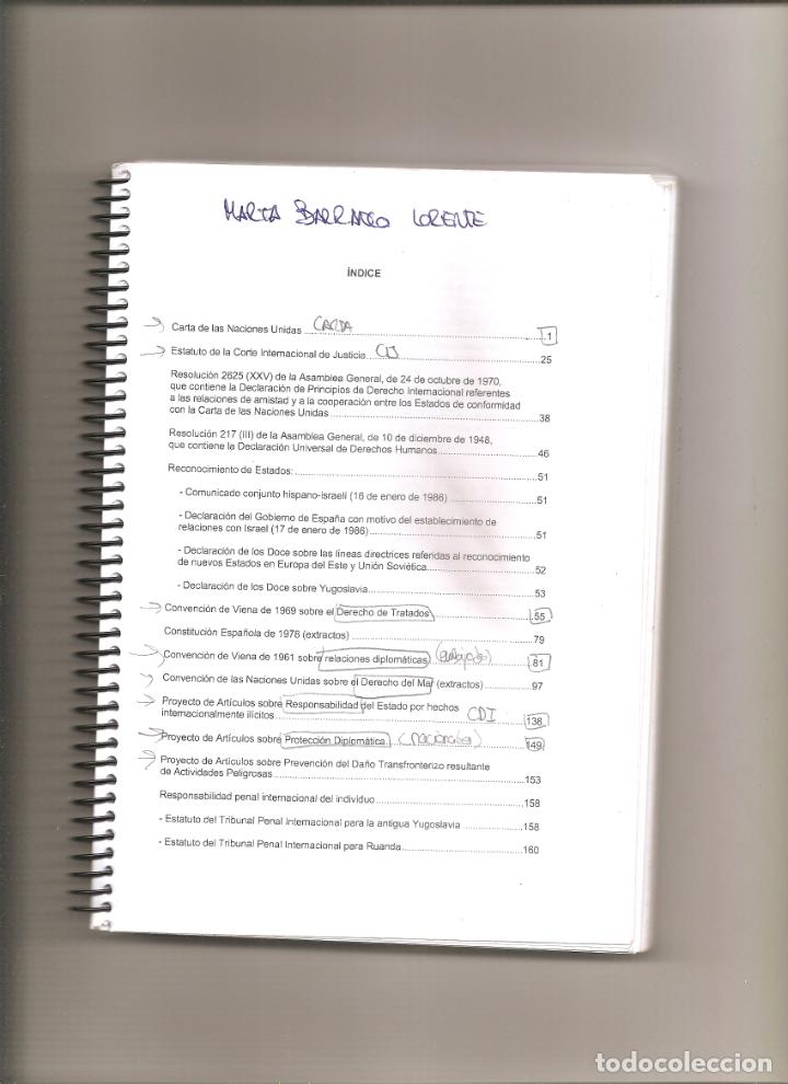 Libros de segunda mano: MATERIALES DE DERECHO INTERNACIONAL PUBLICO - Foto 2