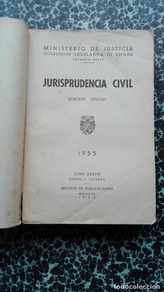 Libri di seconda mano: Jurisprudencia civil 1955