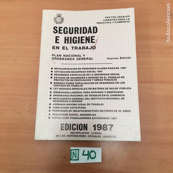 Libros de segunda mano: Seguridad E Higiene En El Trabajo - Foto 1