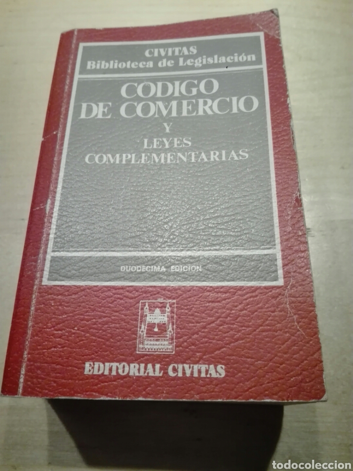 Libros de segunda mano: CIVITAS BIBLIOTECA LEGISLACION. CODIGO COMERCIO Y LEYES COMPLEMENTARIAS - Foto 1