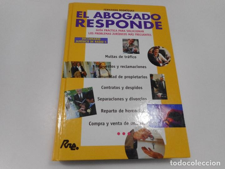 Libros de segunda mano: FERNANDO RODR&Iacute;GUEZ    El abogado responde    Y99785W - Foto 1