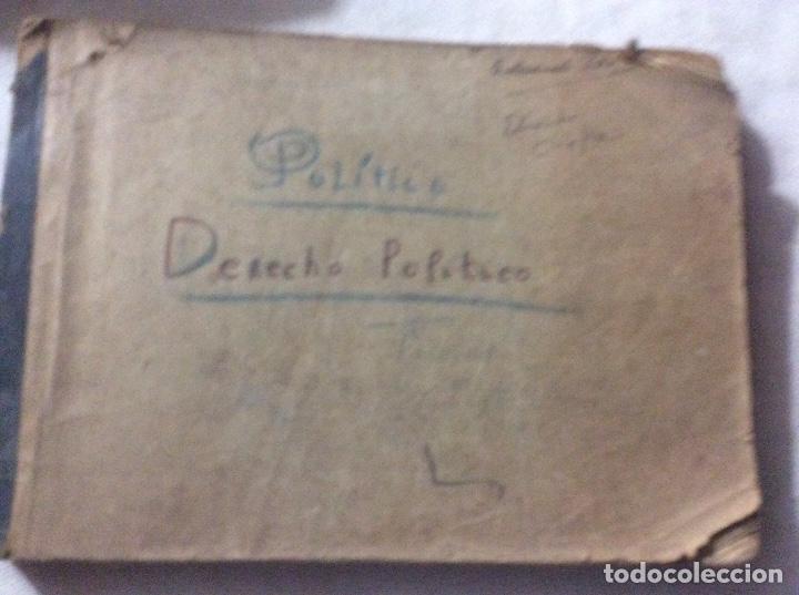 Second hand books: Apuntes de derecho politico