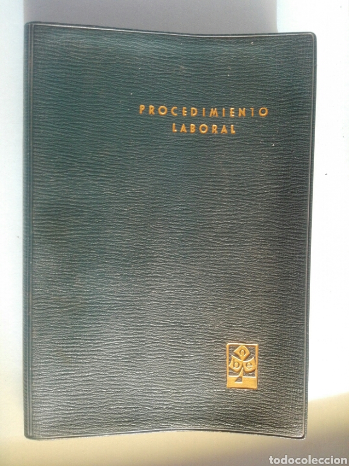 Libros de segunda mano: Libro Procedimiento Laboral - Cuarta edici&oacute;n 1963 - Foto 1