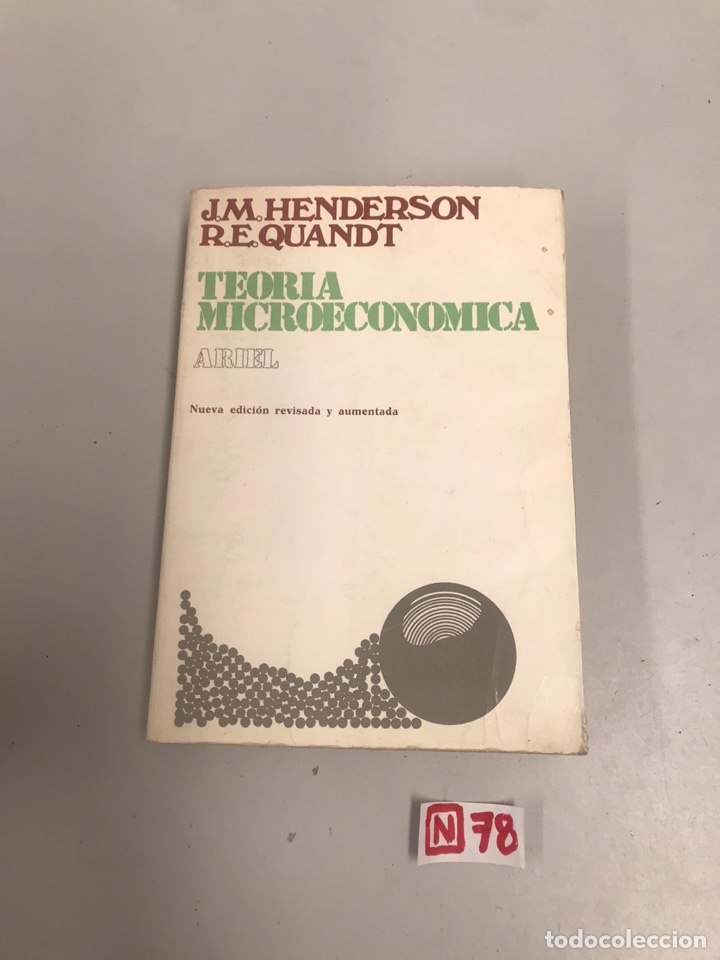 Libros de segunda mano: Teor&iacute;a Microecon&oacute;mica - Foto 1