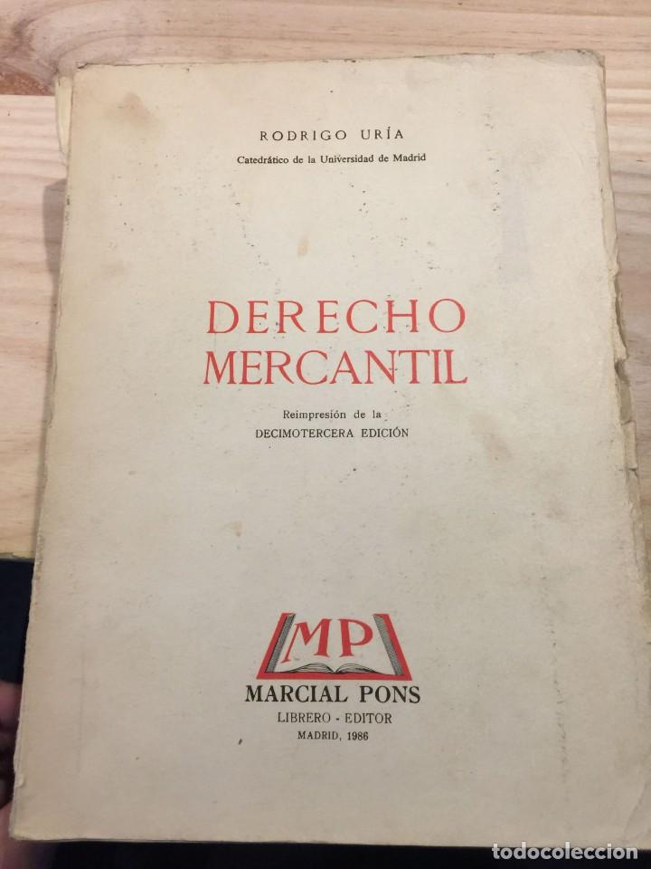 Libros de segunda mano: Derecho mercantil - Rodrigo Uria - Foto 1