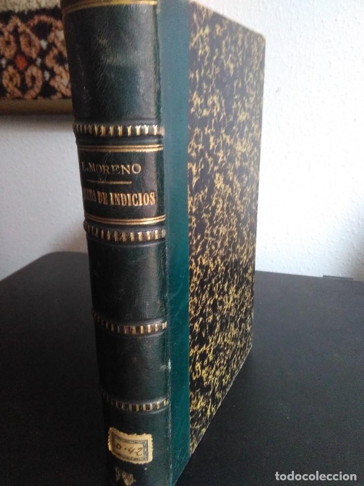 Second hand books: Santiago L&oacute;pez-Moreno, La Prueba de Indicios. / Librer&iacute;a de Victoriano Su&aacute;rez 1897