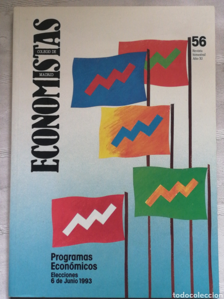 Libri di seconda mano: Programas economicos Elecciones 6 de Junio 1993 56 Revista bimestral colegio de economistas 160 pp.