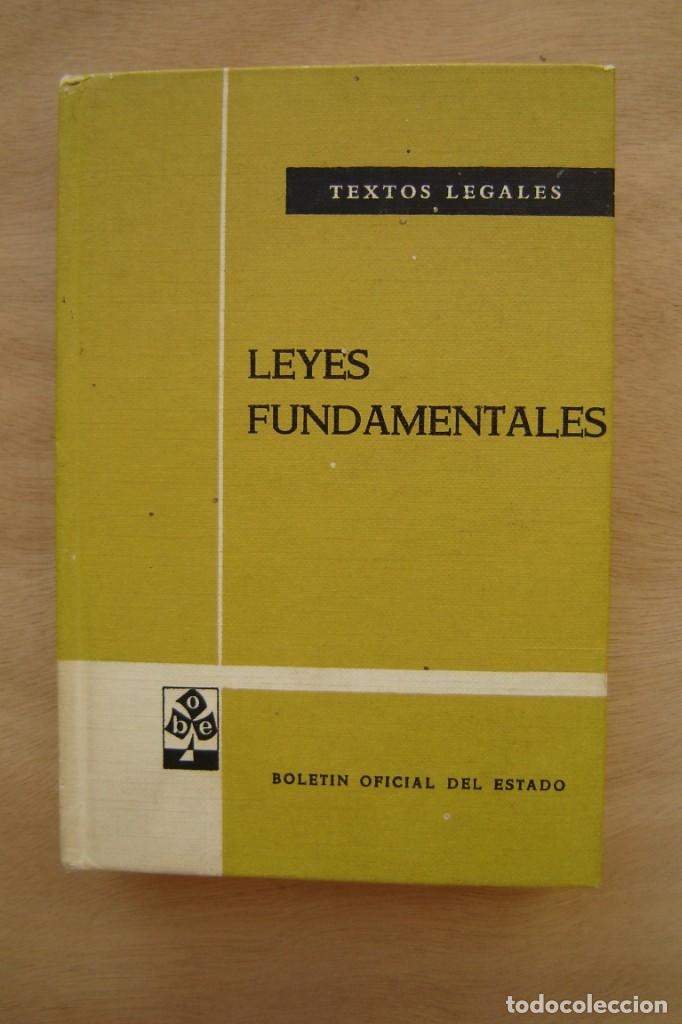 Libros de segunda mano: Leyes Fundamentales y Normas complementarias - Foto 1