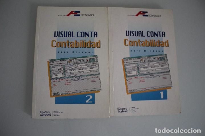 Libros de segunda mano: CONTABILIDAD VISUAL CONTA 2 TOMOS - Foto 1