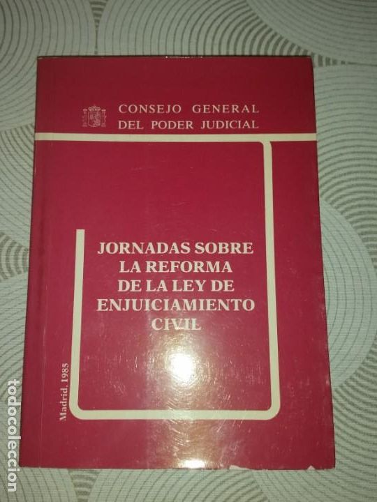 Libros de segunda mano: JORNADAS SOBRE LA REFORMA DE LA LEY DE ENJUICIAMIENTO CIVIL (Contiene trabajos de 23 Autores)