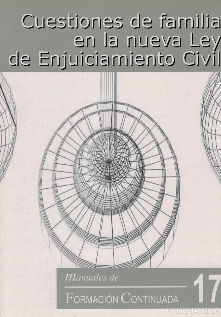 Libri di seconda mano: Cuestiones de Familia en la nueva Ley de Enjuiciamiento Civil