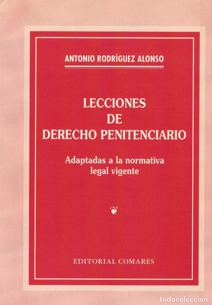 Libri di seconda mano: Lecciones de Derecho Penitenciario / Antonio Rodr&iacute;guez Alonso