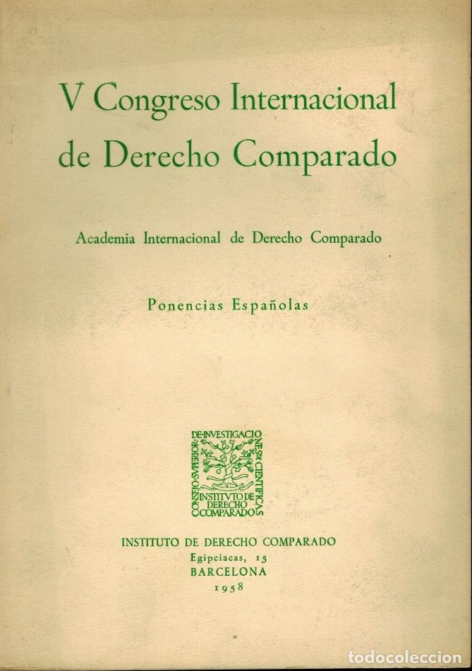 y congreso internacional de derecho comparado ( - Comprar Libros de ...
