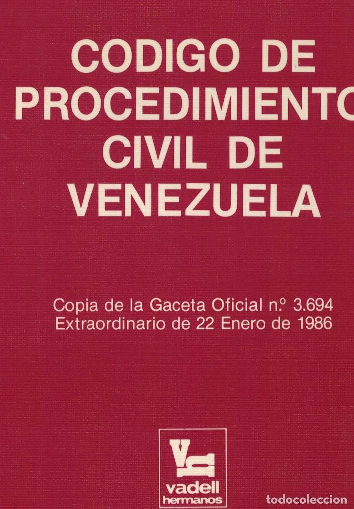 Libri di seconda mano: C&oacute;digo de Procedimiento Civil de Venezuela