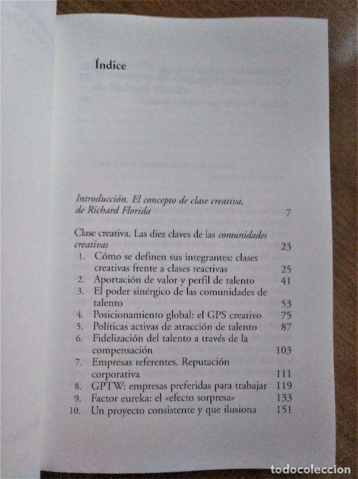 Libros de segunda mano: Clase Creativa. El poder del talento para la innovaci&oacute;n, Cubeiro, 2008 - Foto 2