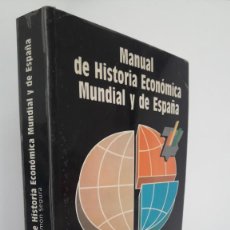 Libros de segunda mano: MANUAL DE HISTORIA ECONÓMICA MUNDIAL Y DE EUROPA (CEURA, 1990)