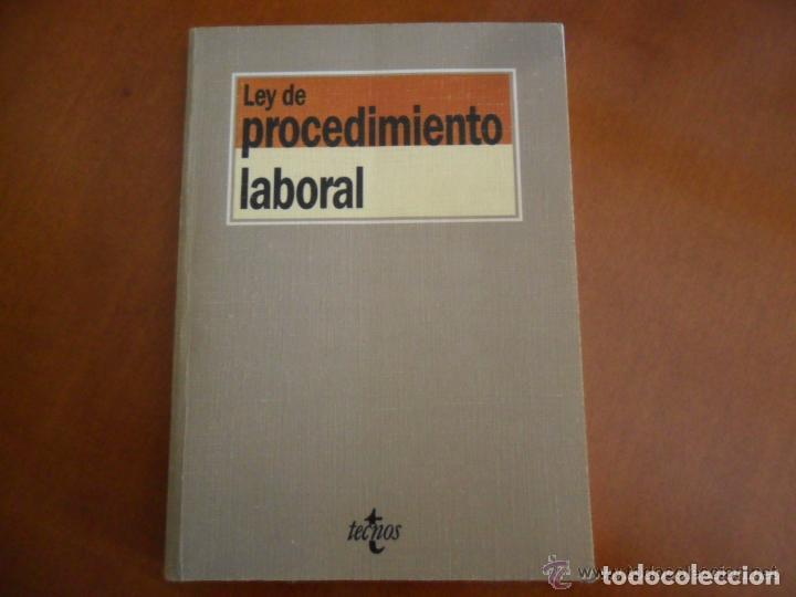 Libros de segunda mano: LEY DE PROCEDIMIENTO LABORAL - 1990 - Foto 1