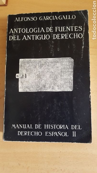 Libros de segunda mano: LIBRO HISTORIA DEL DERECHO. - Foto 1