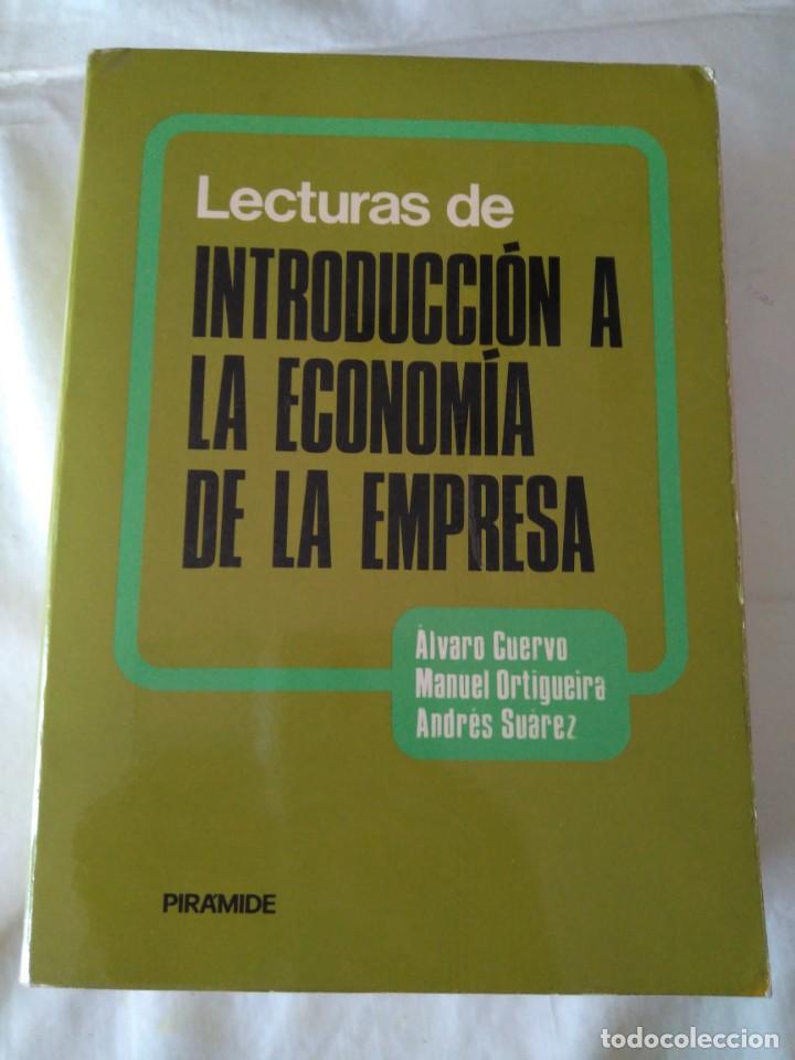 Libros de segunda mano: LECTURAS DE INTRODUCCI&Oacute;N A LA ECONOM&Iacute;A DE LA EMPRESA CUERVO ORTIGUEIRA Y SU&Aacute;REZ 1979