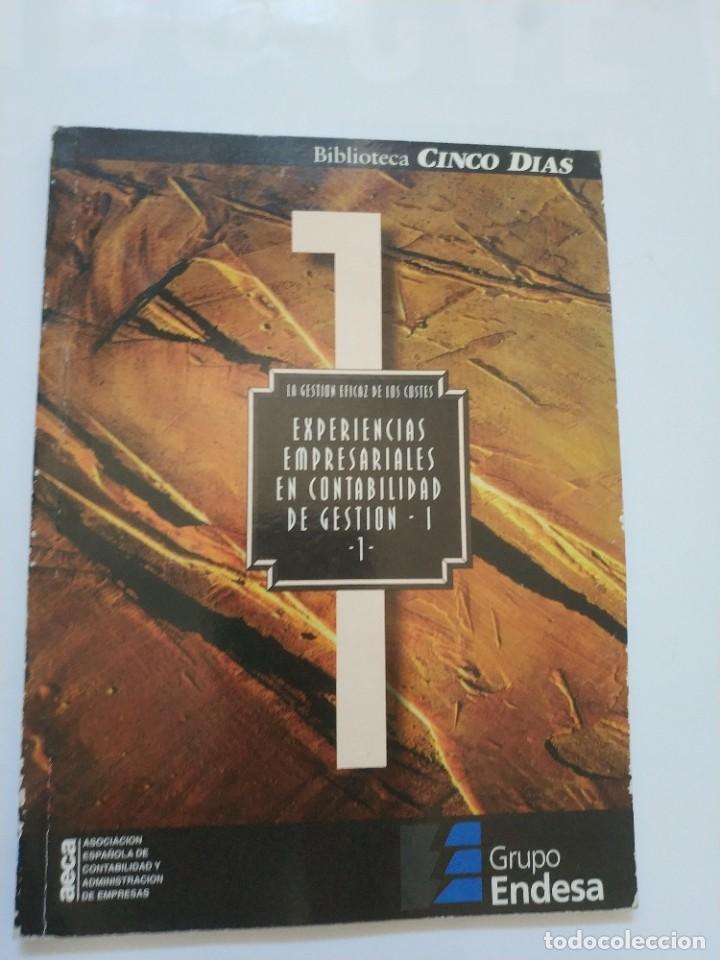 Libros de segunda mano: EXPERIENCIAS EMPRESARIALES EN CONTABILIDAD DE GESTION 1