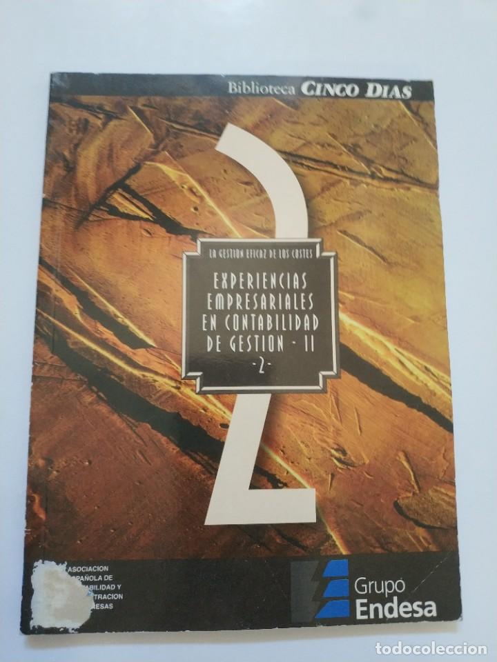 Libros de segunda mano: EXPERIENCIAS EMPRESARIALES EN CONTABILIDAD DE GESTION 2