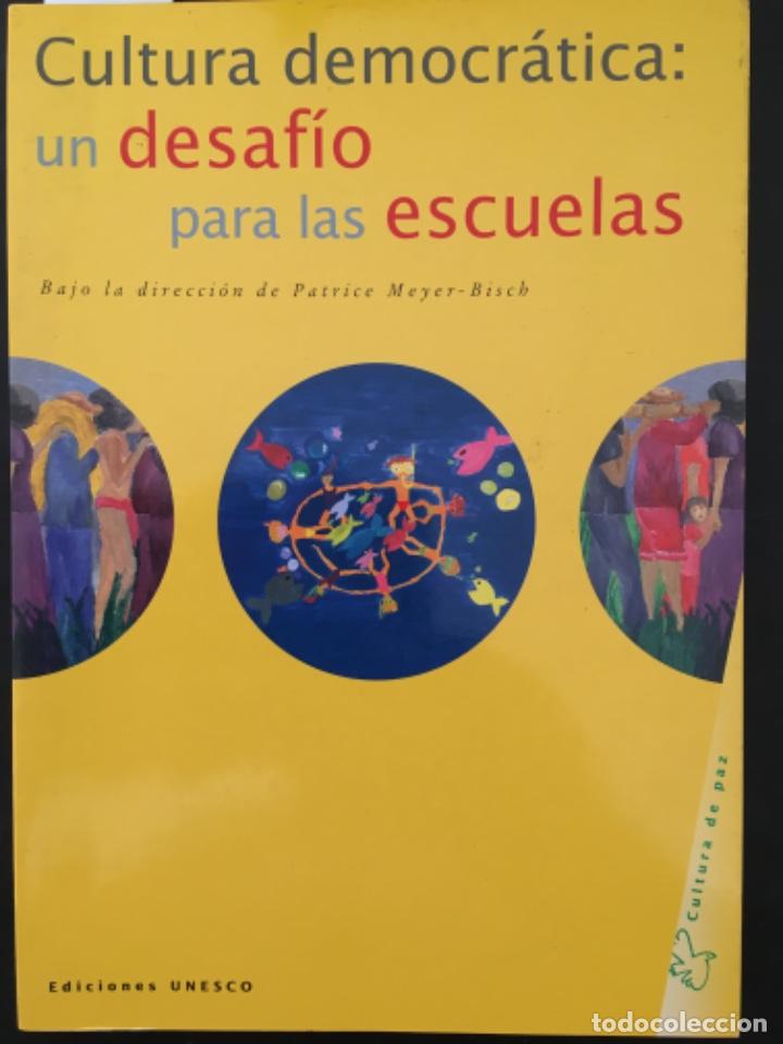 Libri di seconda mano: CULTURA DEMOCRATICA: UN DESAFIO PARA LAS ESCUELAS, PATRICE MEYER BISCH